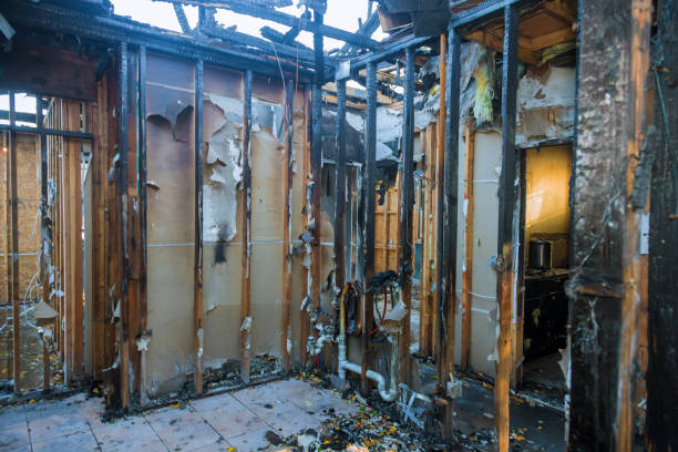 Professional Soot Cleanup technician working in Toledo, OH